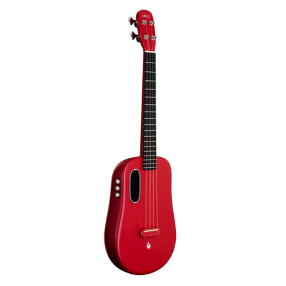 Lava Music LAVA U Red 26" FreeBoost Acoustic-Electric Ukelele w/Space Case-ukulele-Lava Music-Hermes Music